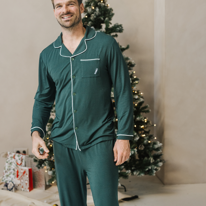 Men's Green Heritage Pyjama Set