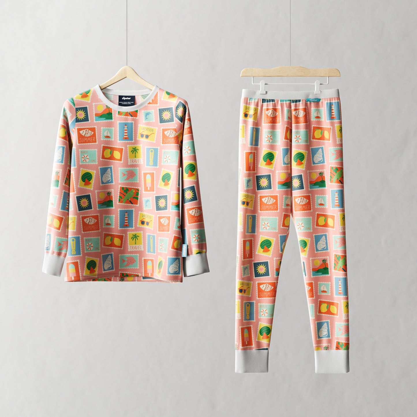 Children's PJ Set Postcards