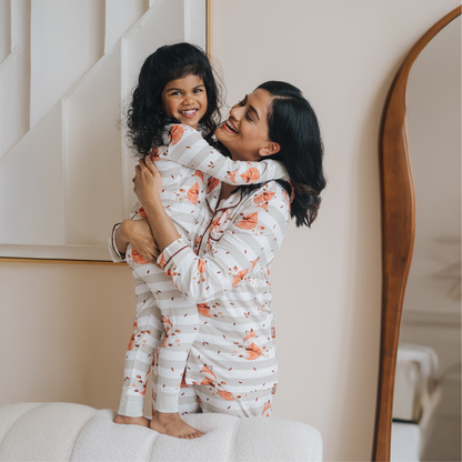 Ladies Pyjamas Set Fox Cub