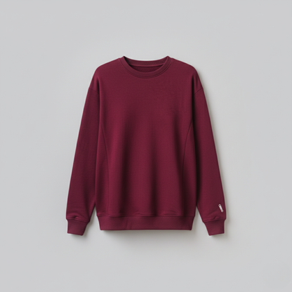 Breastfeeding Sweatshirt - Burgundy