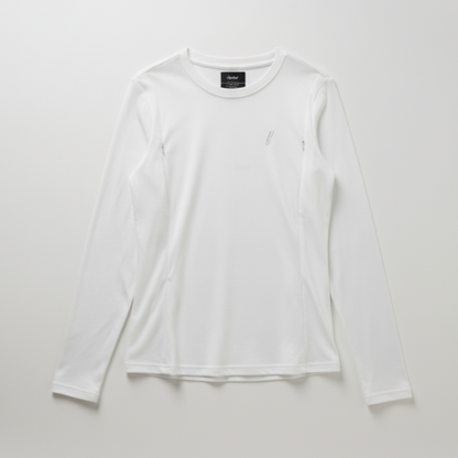 Breastfeeding T-Shirt Long Sleeve White