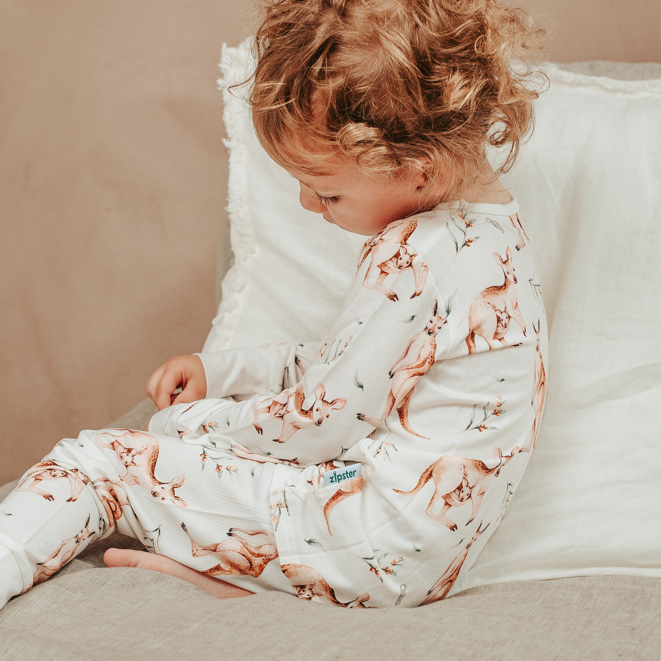 Children's PJ Set Kangaroo
