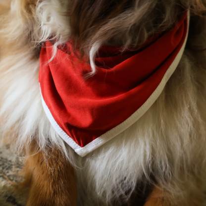 Dog Bib Red Heritage Pet Bandana