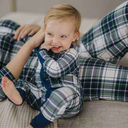 ZIPSTER™ Green Tartan