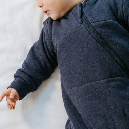 Bamboo Sleeping Bag 3.5 TOG Navy Blue