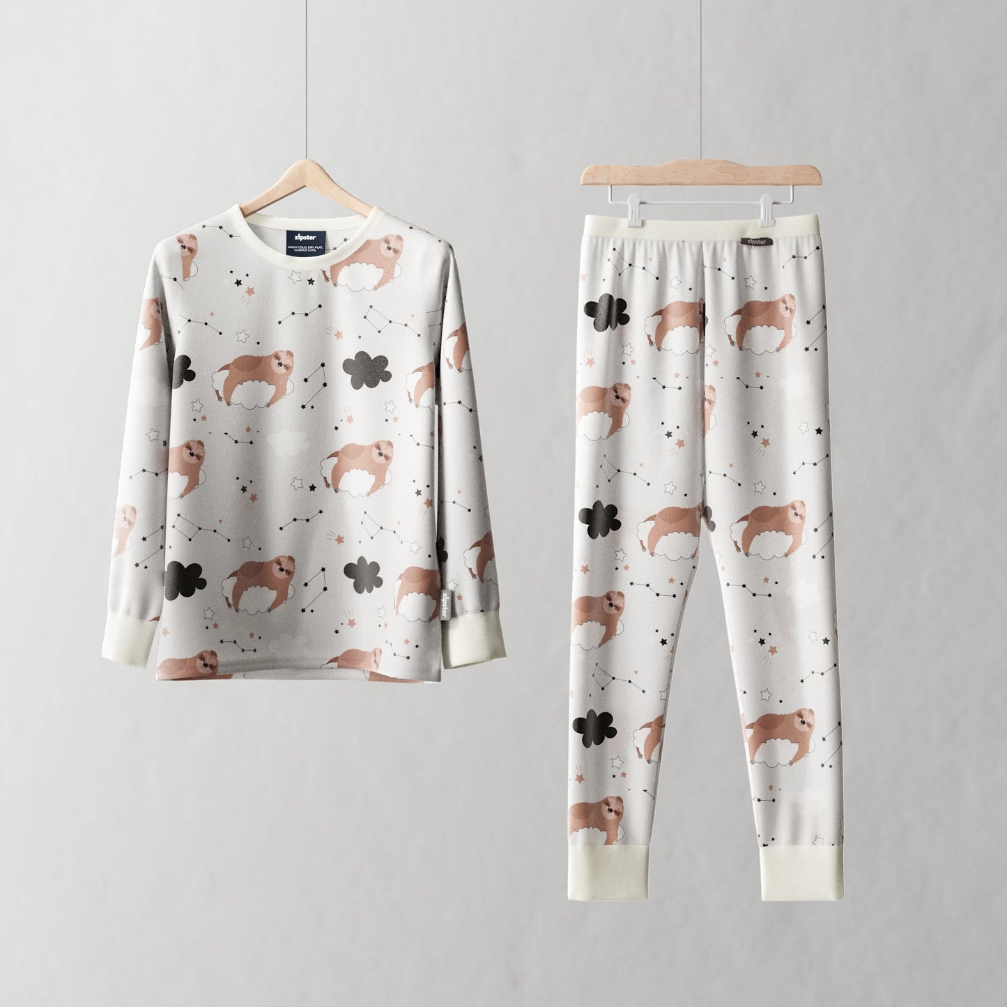 Children's PJ Set Sloth