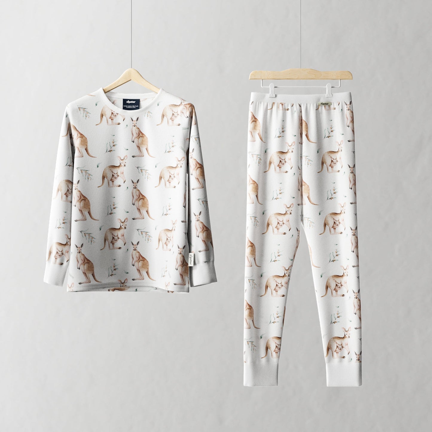 Children's PJ Set Kangaroo