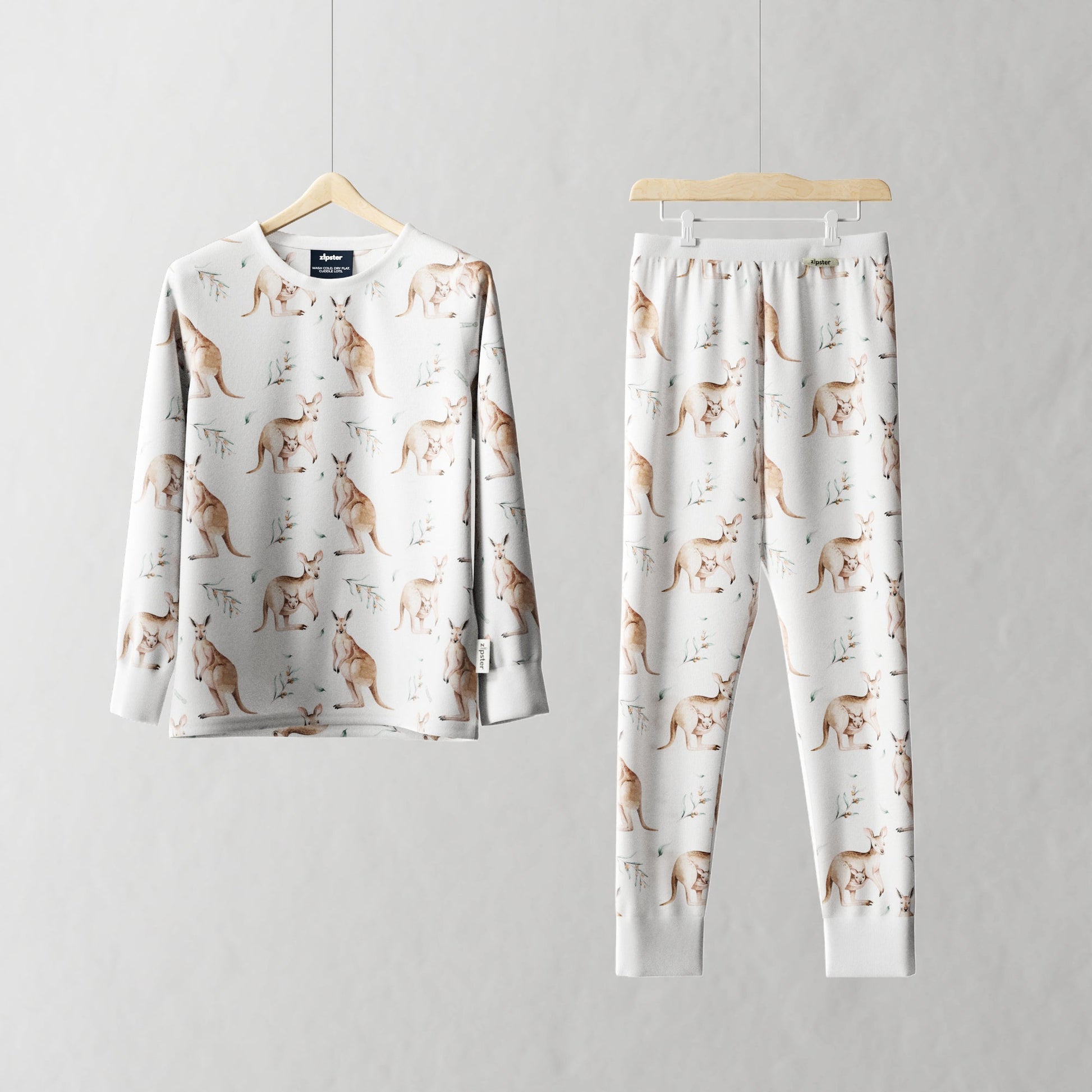 Children's PJ Set Kangaroo