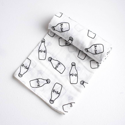 Milk Large Muslin Blanket