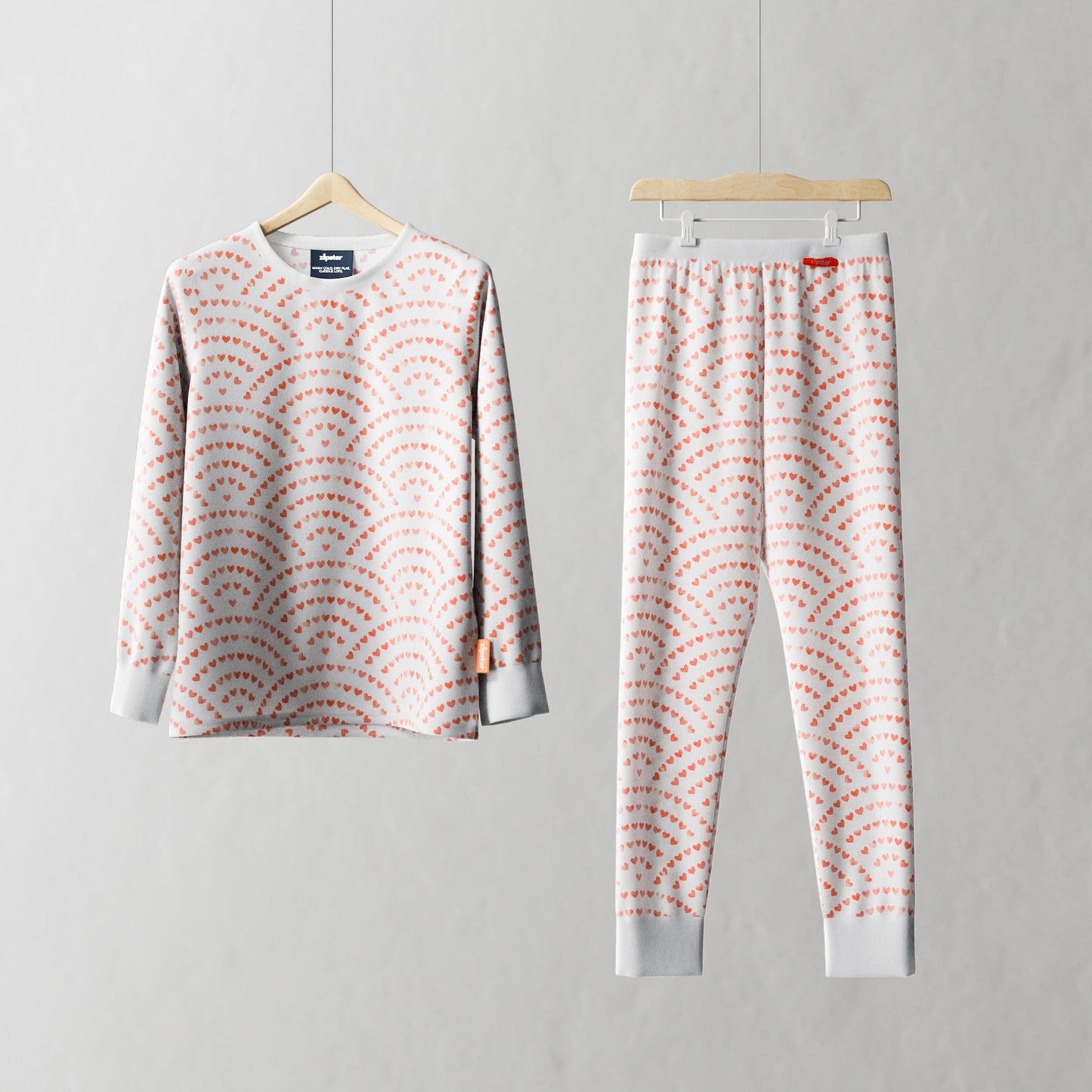 Children's PJ Set Love