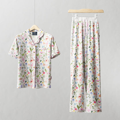 Ladies Pyjamas Set Butterfly