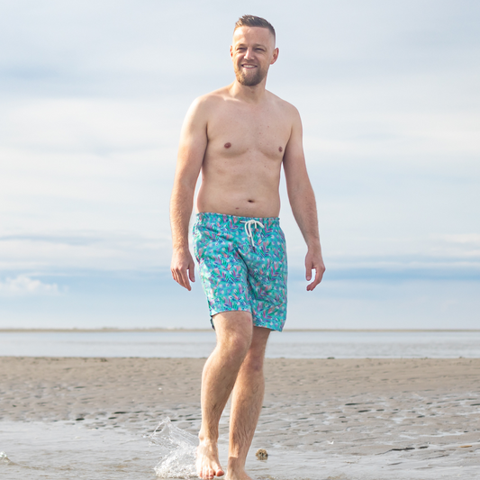 Mens Swimming Trunks Paradise