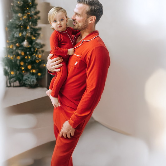 Men's Red Heritage Pyjama Set