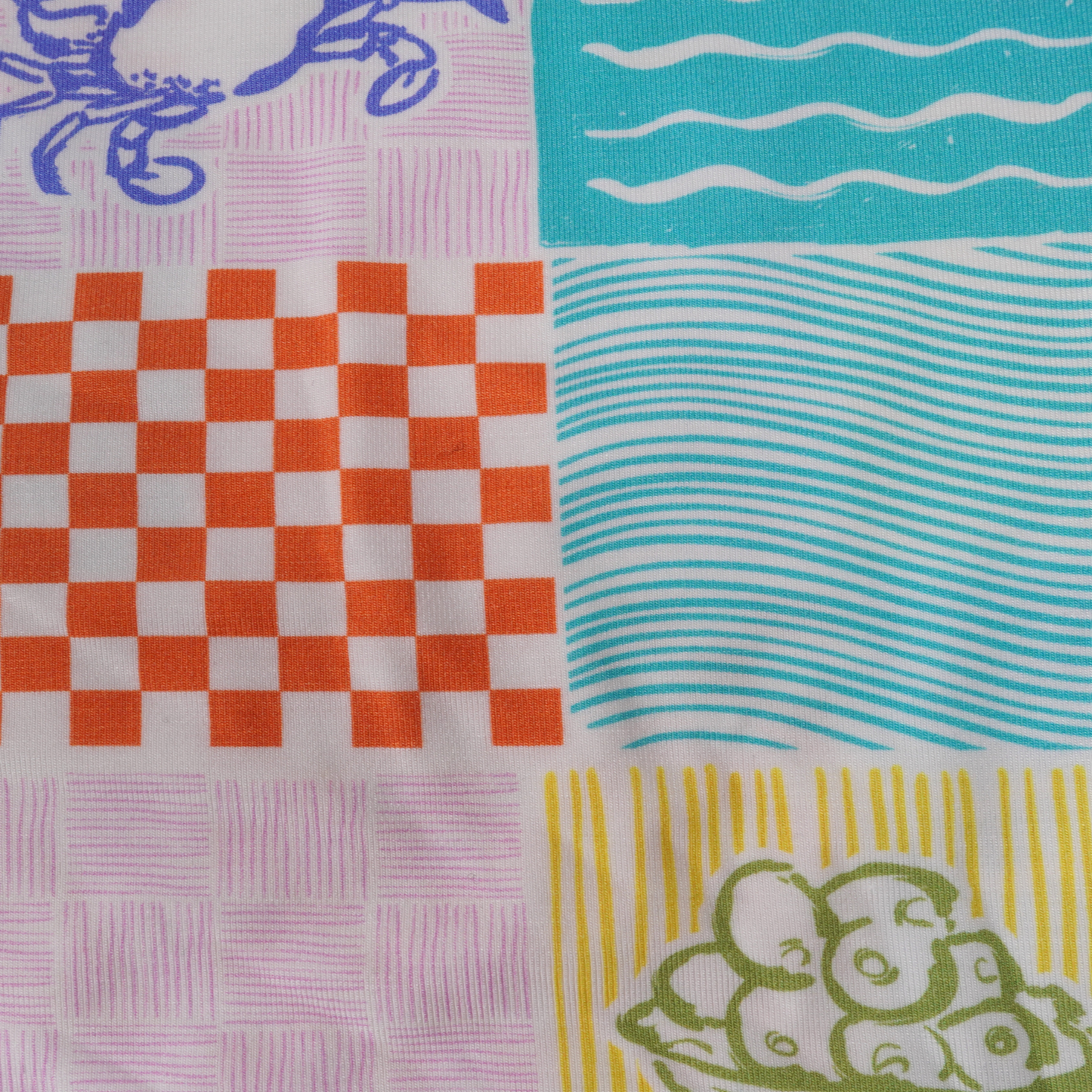 Children's PJ Shortie Set Seashell