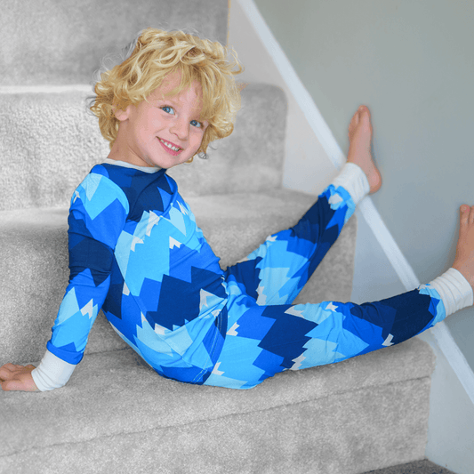 Children's PJ Set Mountains - Zipster