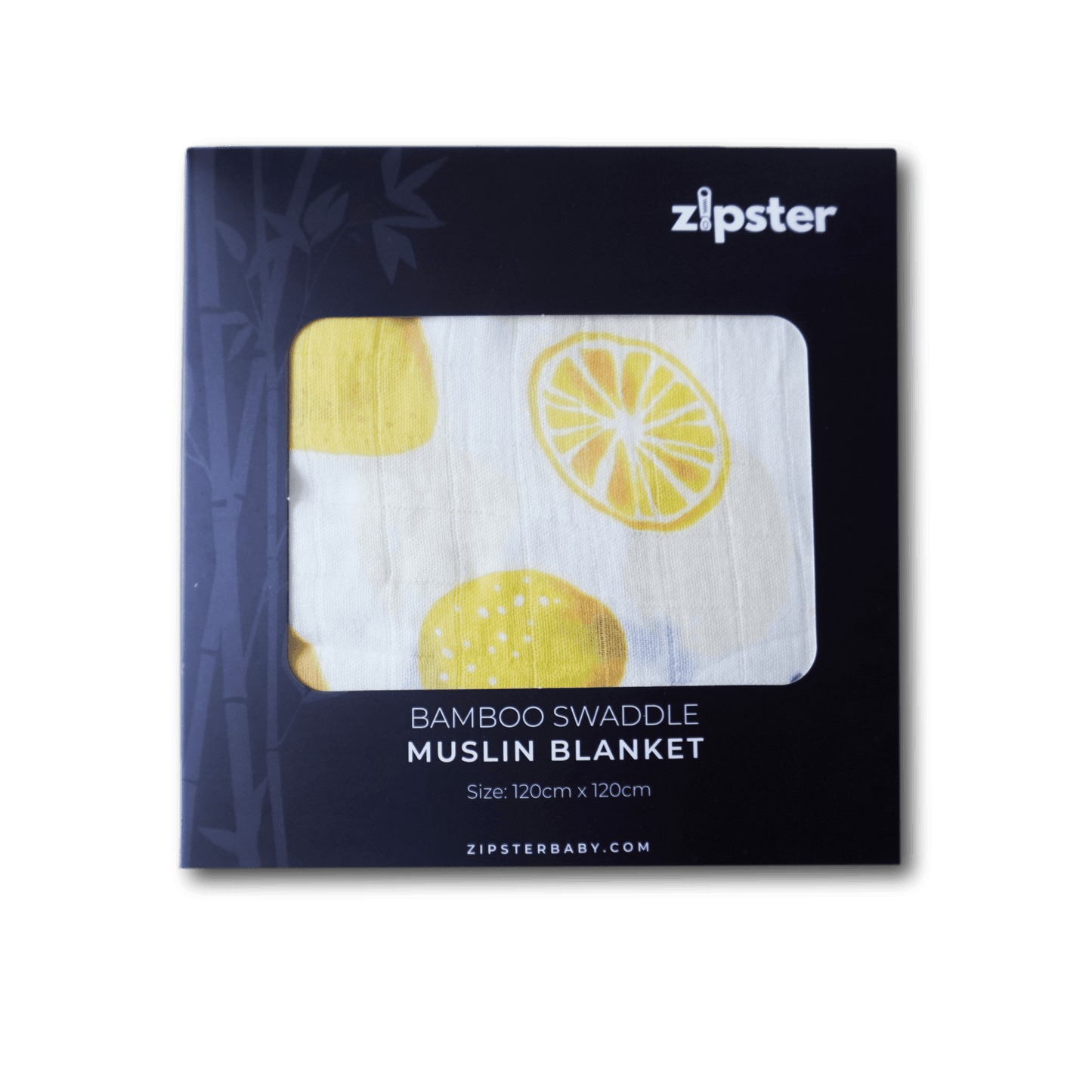 Lemons Muslin Blanket - Zipster