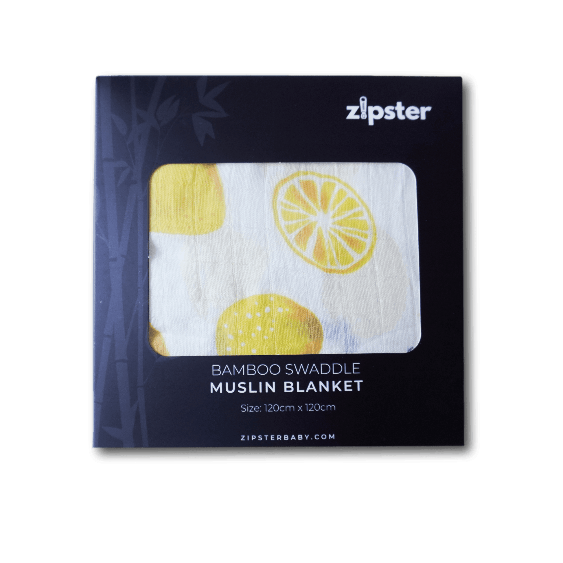 Lemons Muslin Blanket - Zipster