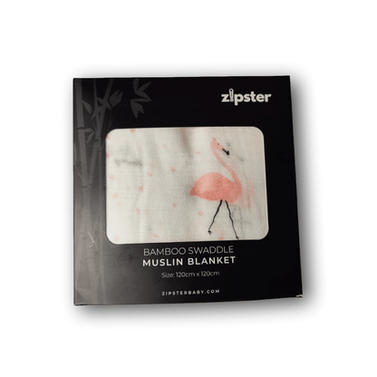 Muslin Flamingo - Zipster